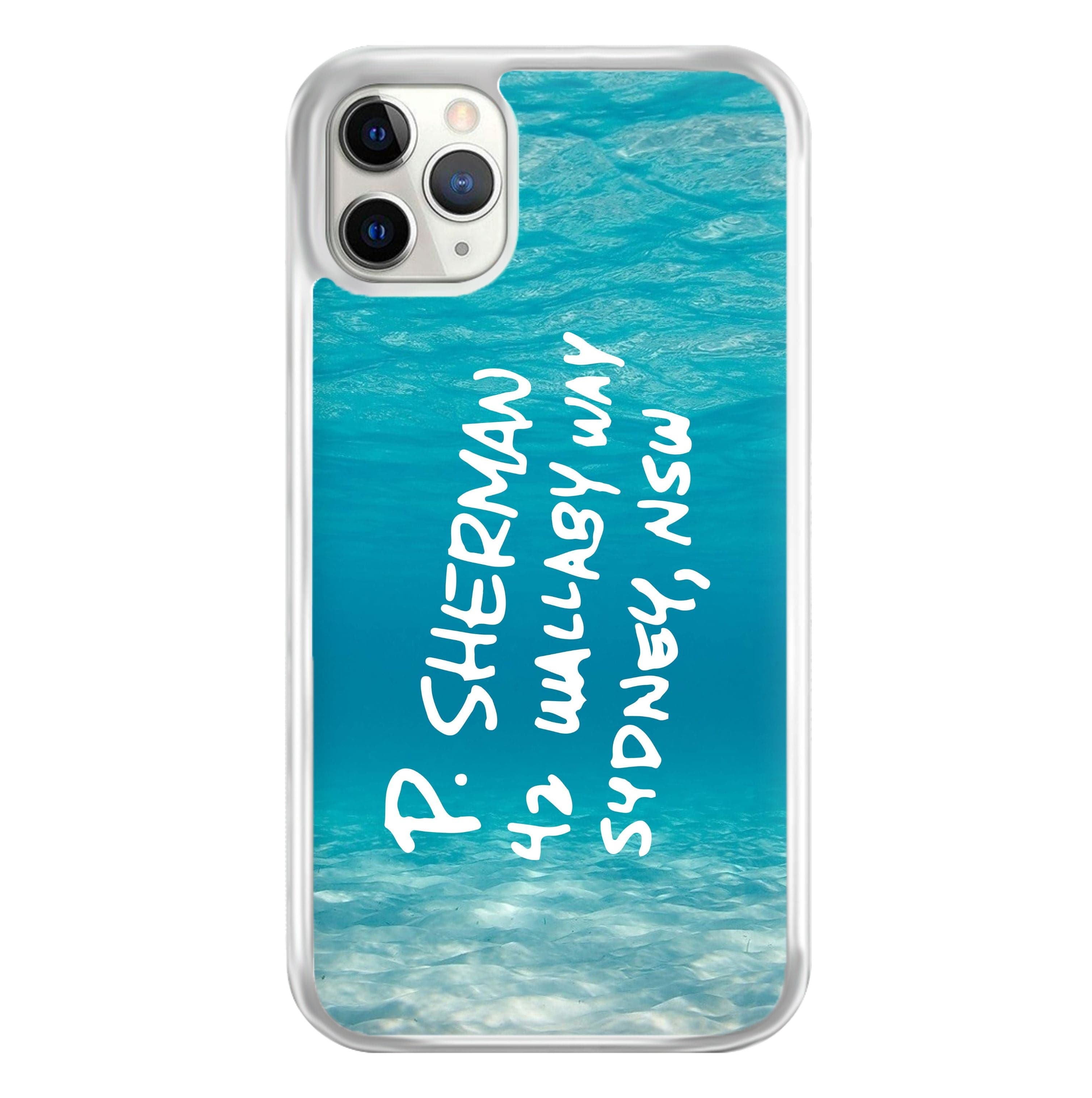 P.Sherman, 42 Wallaby Way ,Sydney Phone Case