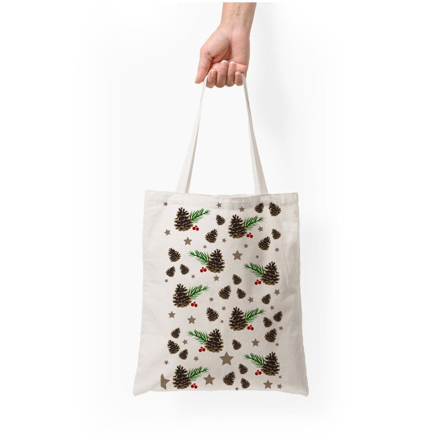 Acorn - Christmas Patterns Tote Bag