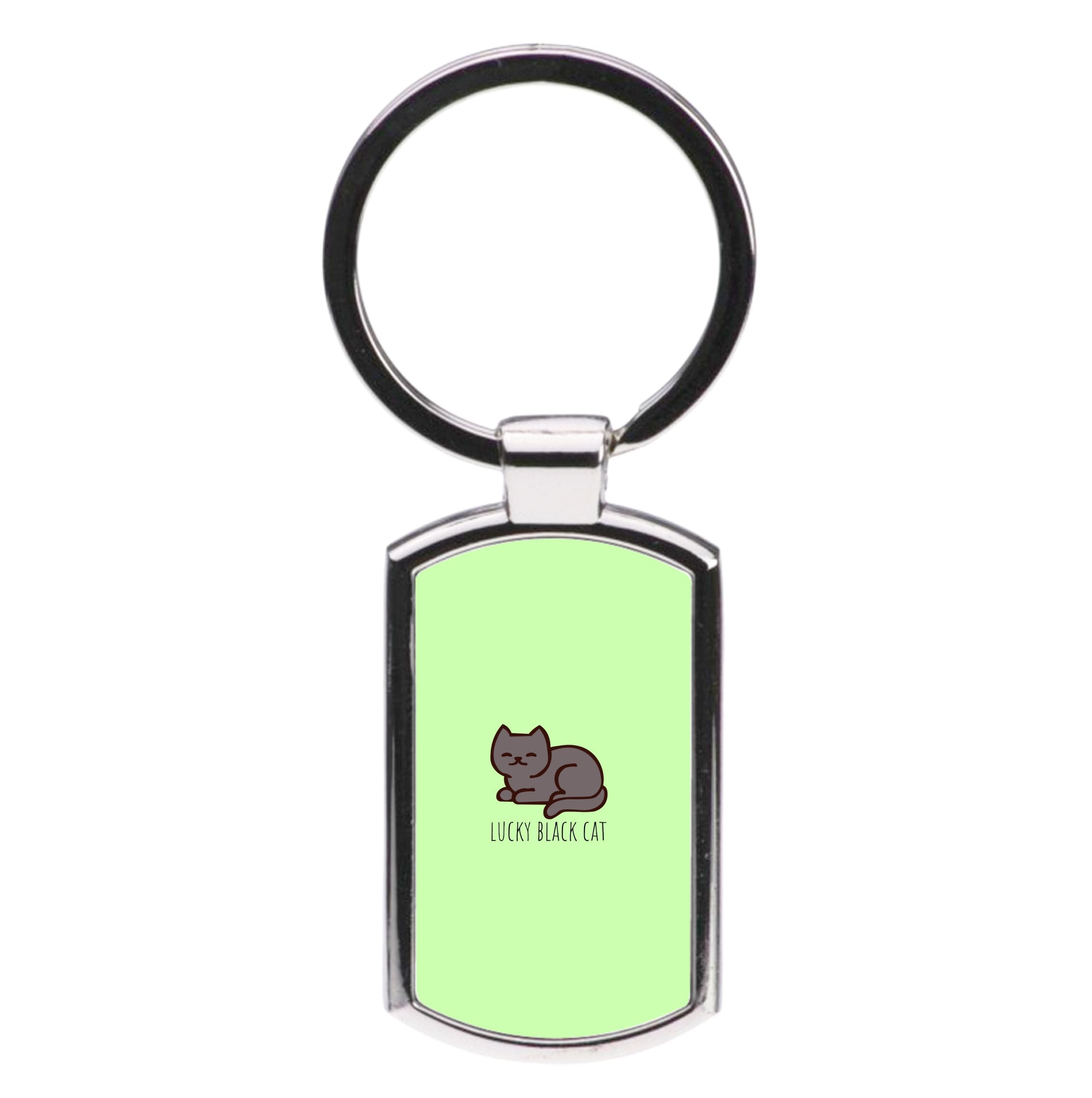 Lucky Black Cat - Cats Luxury Keyring