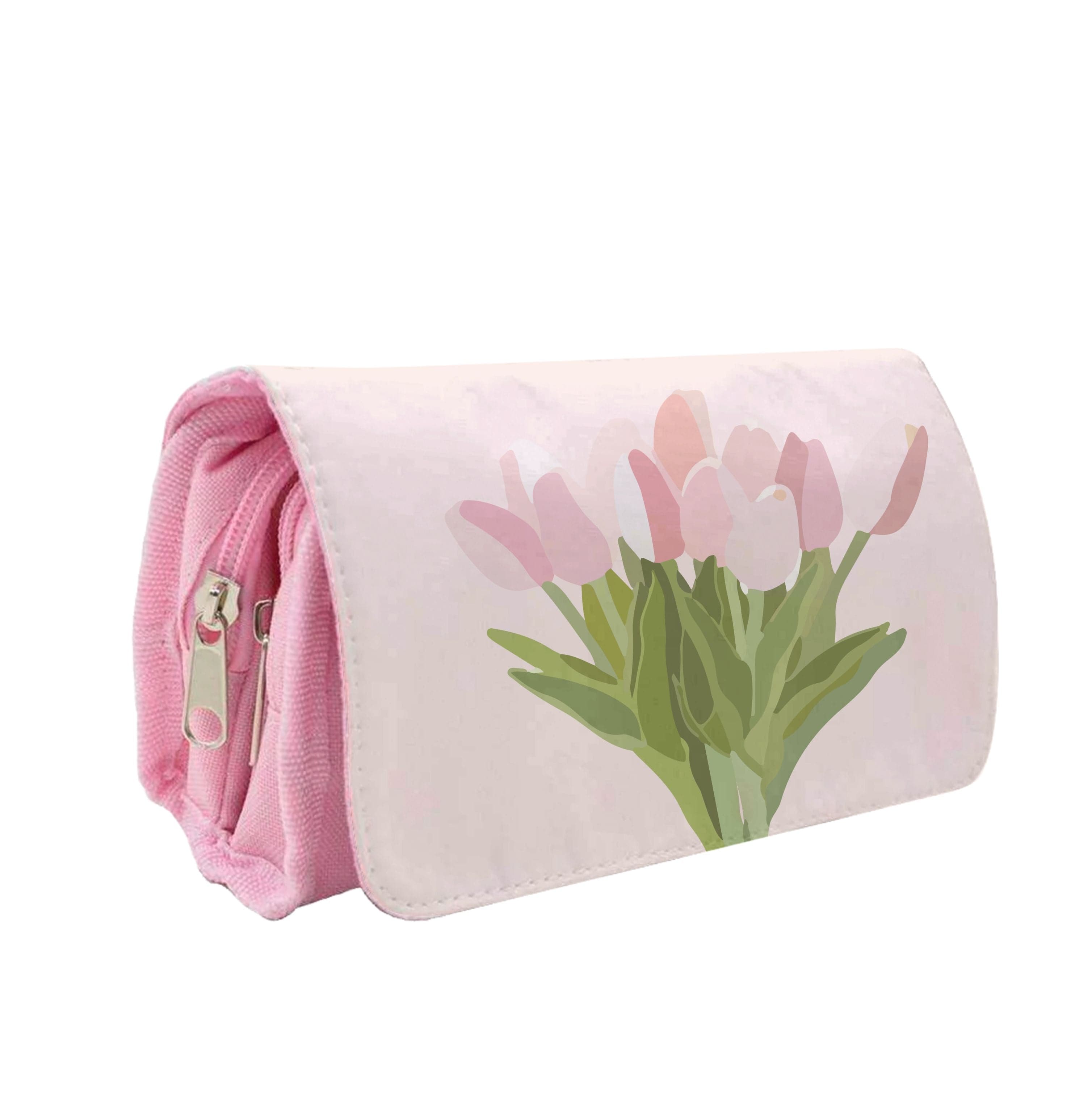 Spring Tulips Pencil Case