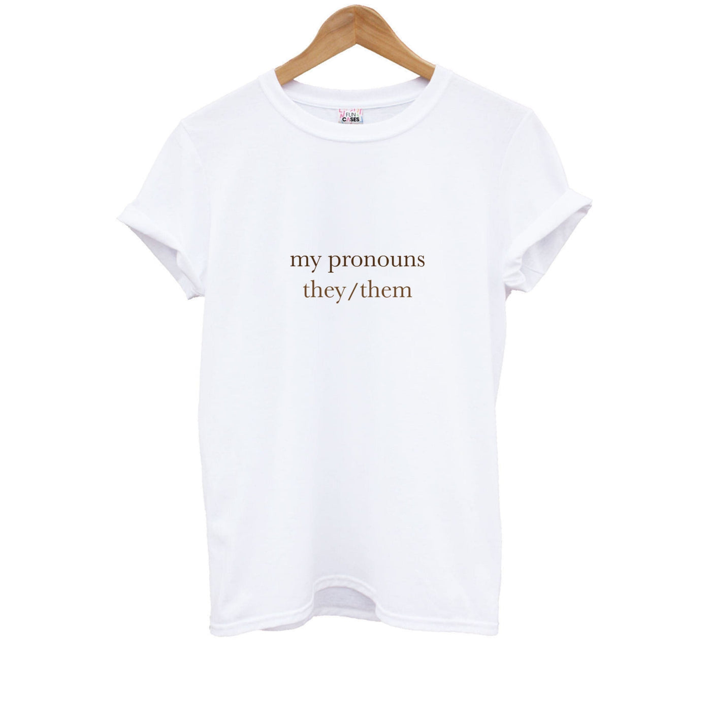 They & Them - Pronouns Kids T-Shirt