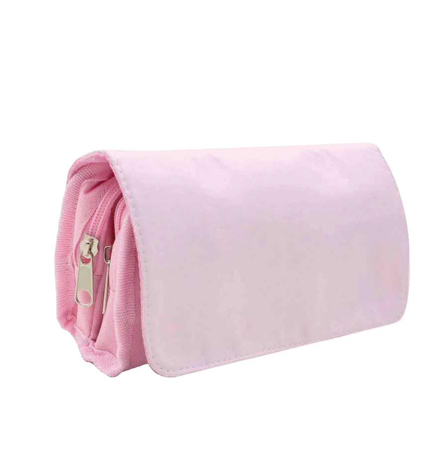 Back To Casics - Pretty Pastels - Plain Pink Pencil Case