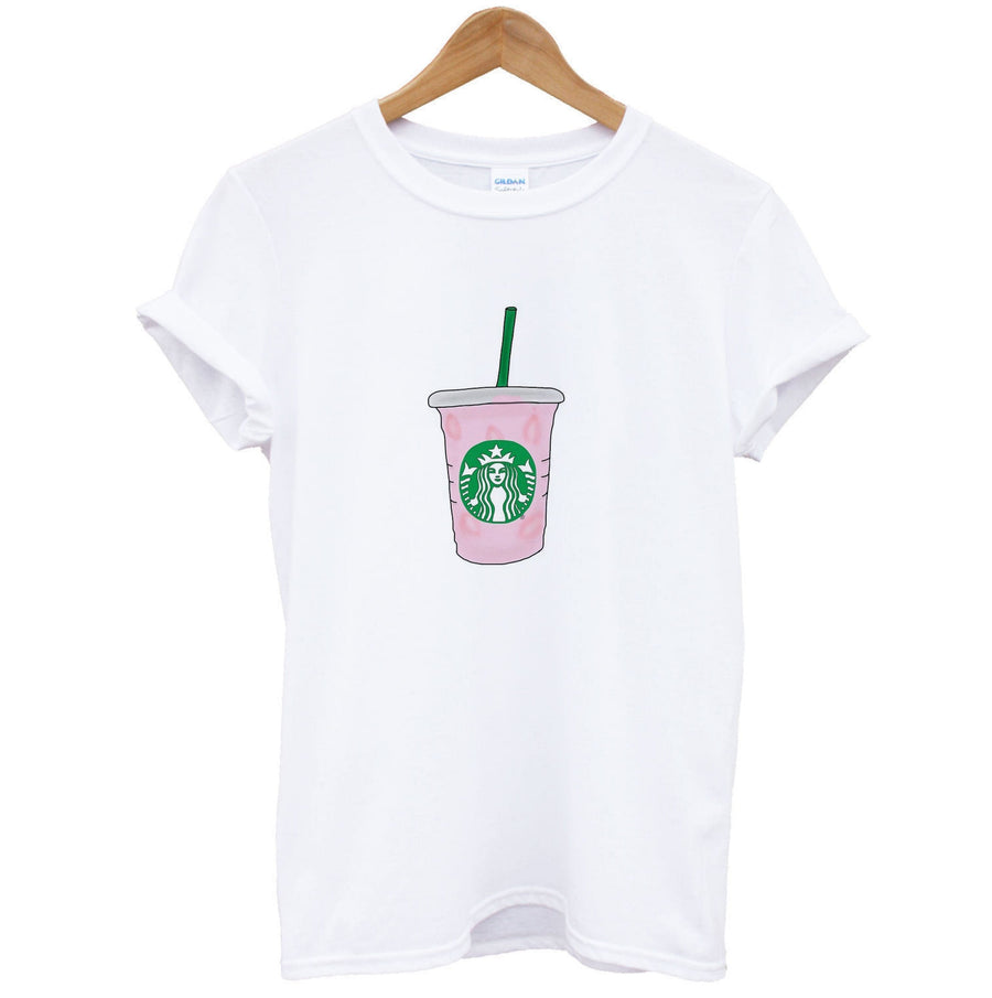Starbuck Pinkity Drinkity - James Charles T-Shirt