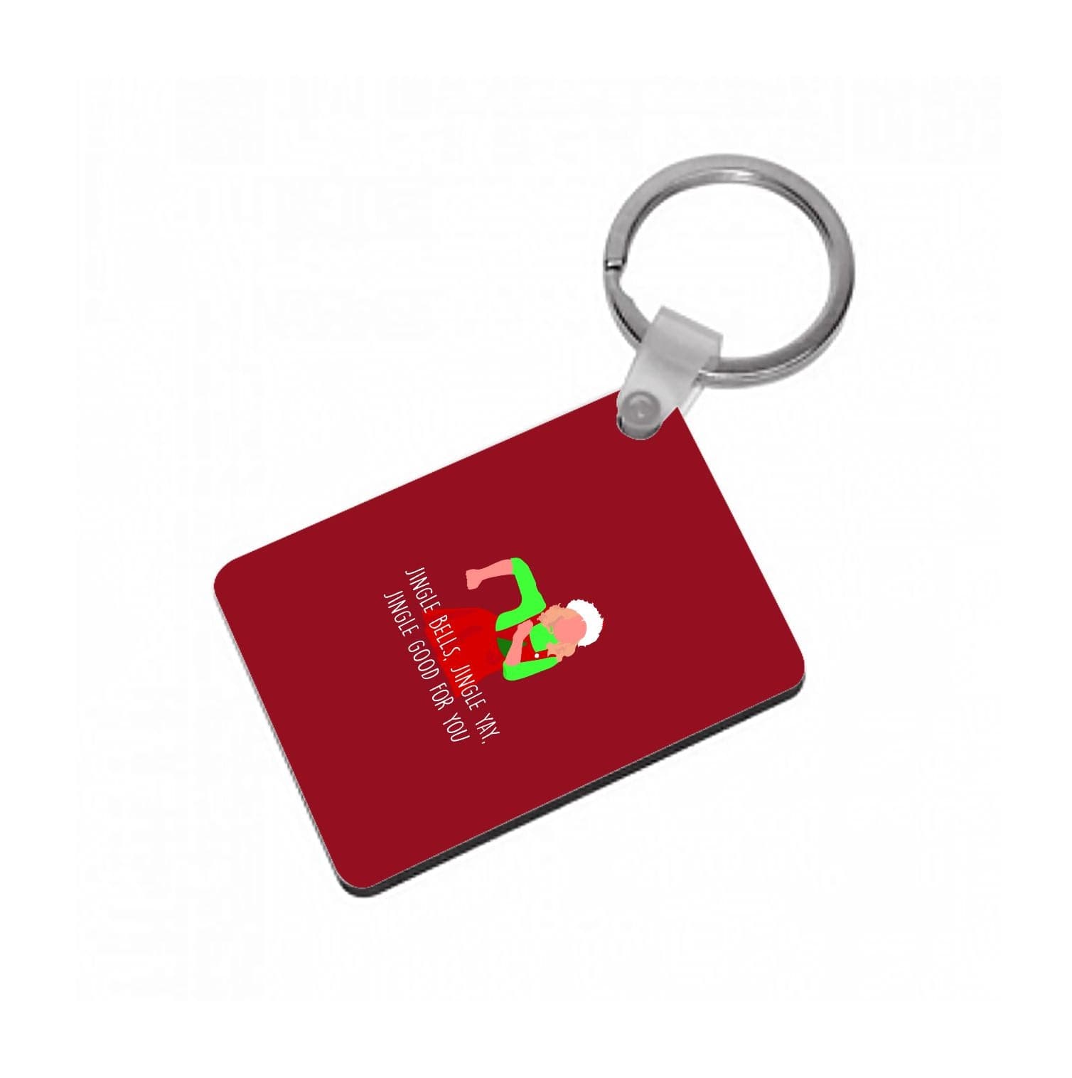 Jingle Bells, Jingle Yay - Parks Keyring