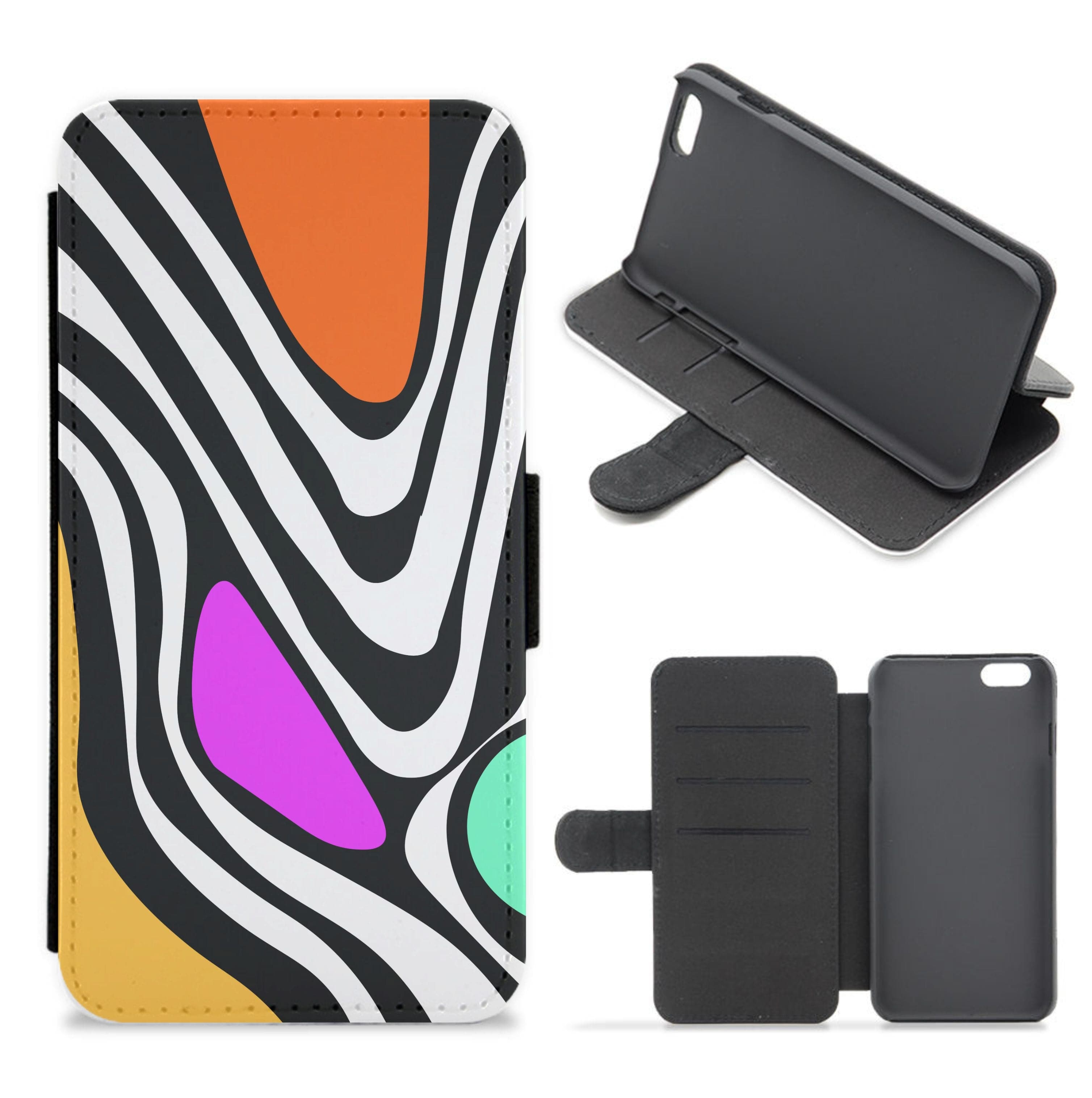 Abstract Pattern 5 Flip / Wallet Phone Case