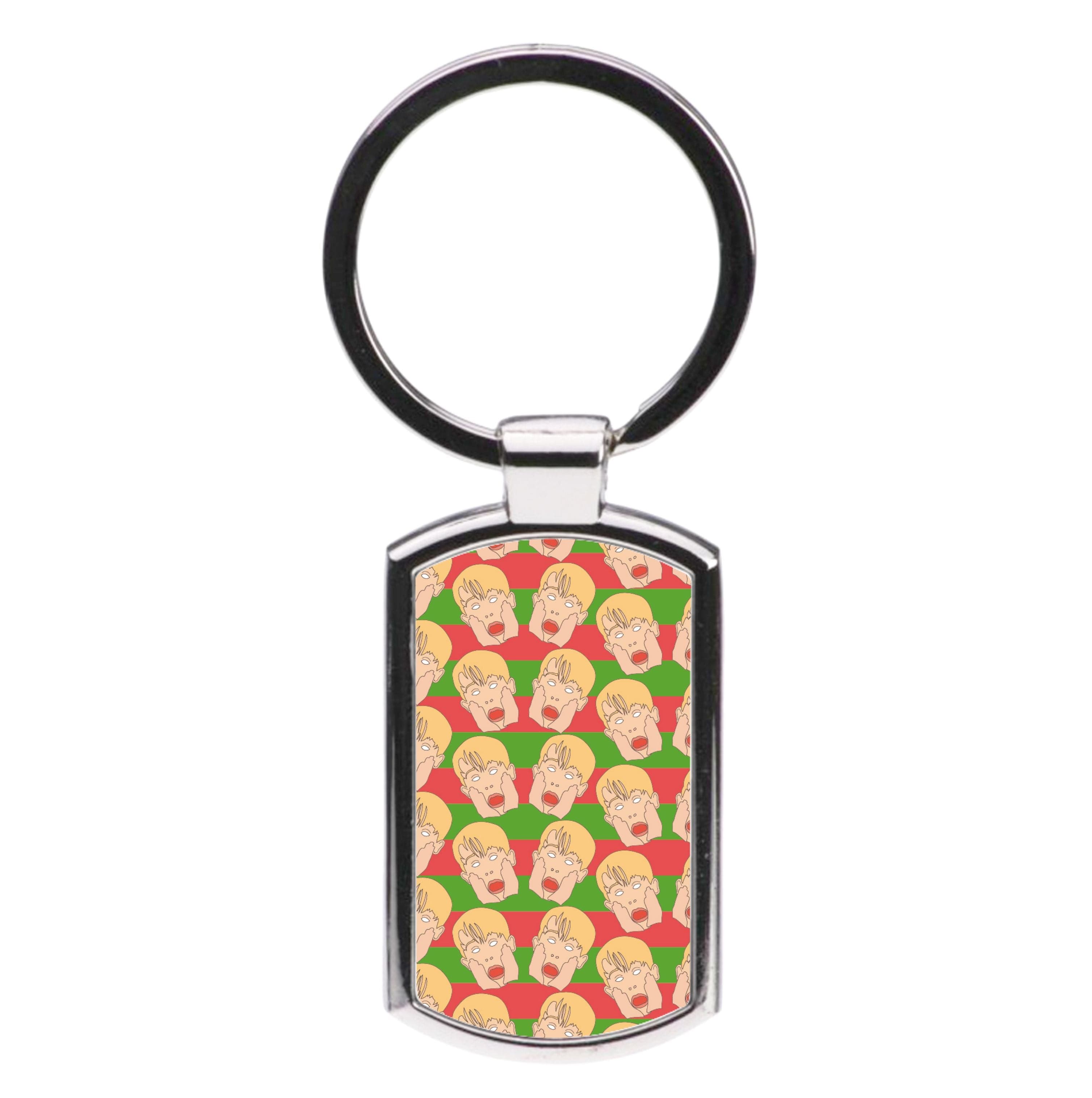 Kevin Pattern Luxury Keyring