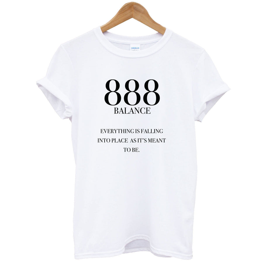 888 - Angel Numbers T-Shirt