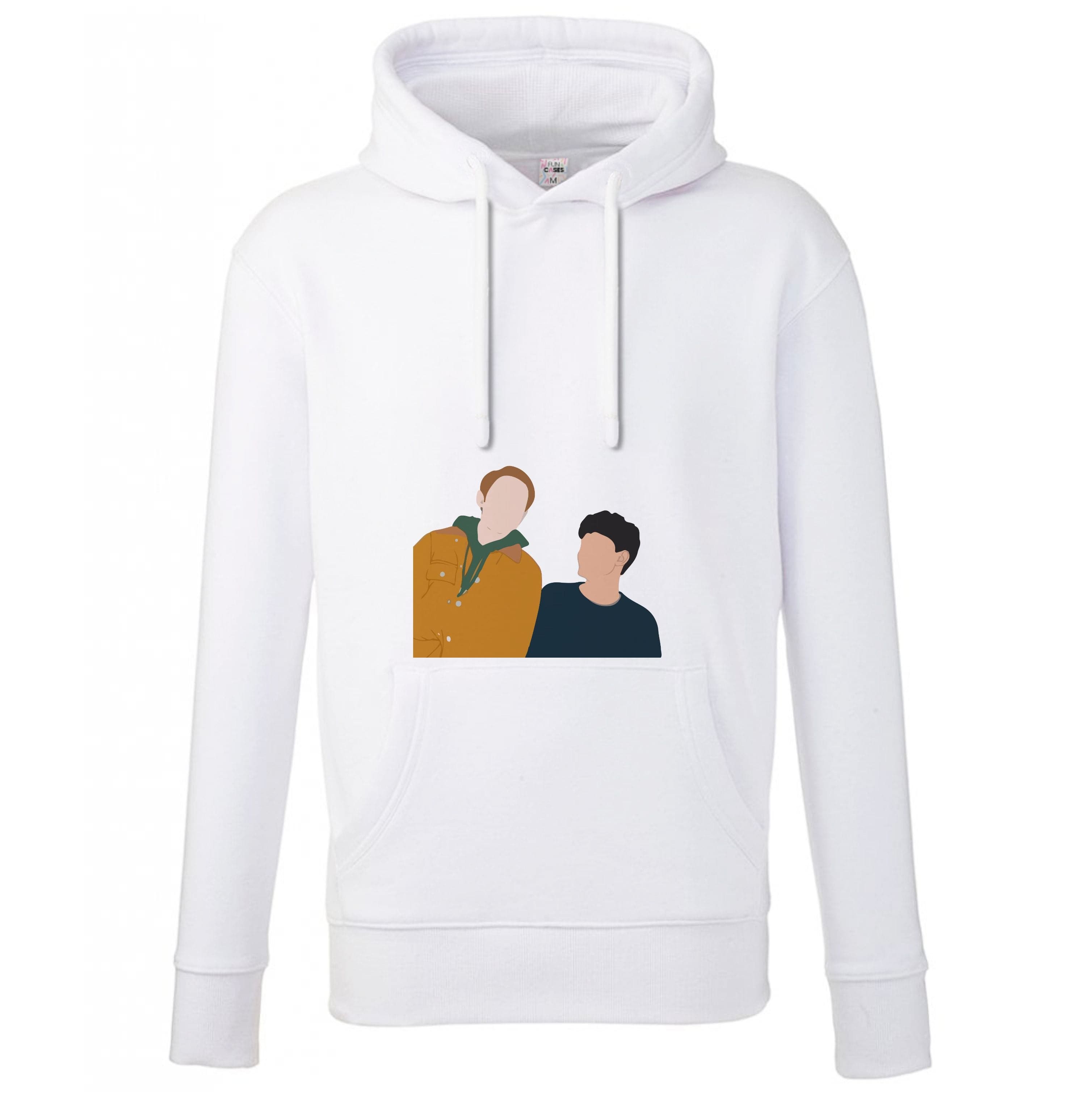 Nick And Charlie - Heart TV Hoodie