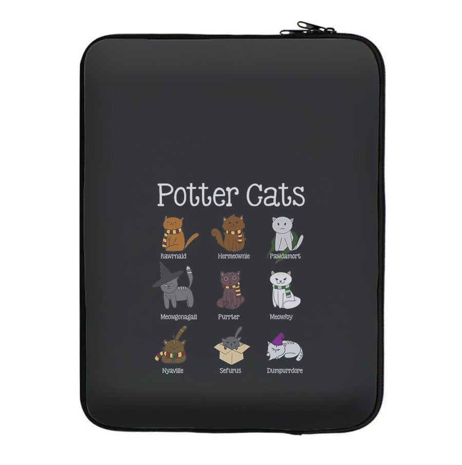 Harry Pawter - Harry Potter Cats Laptop Sleeve