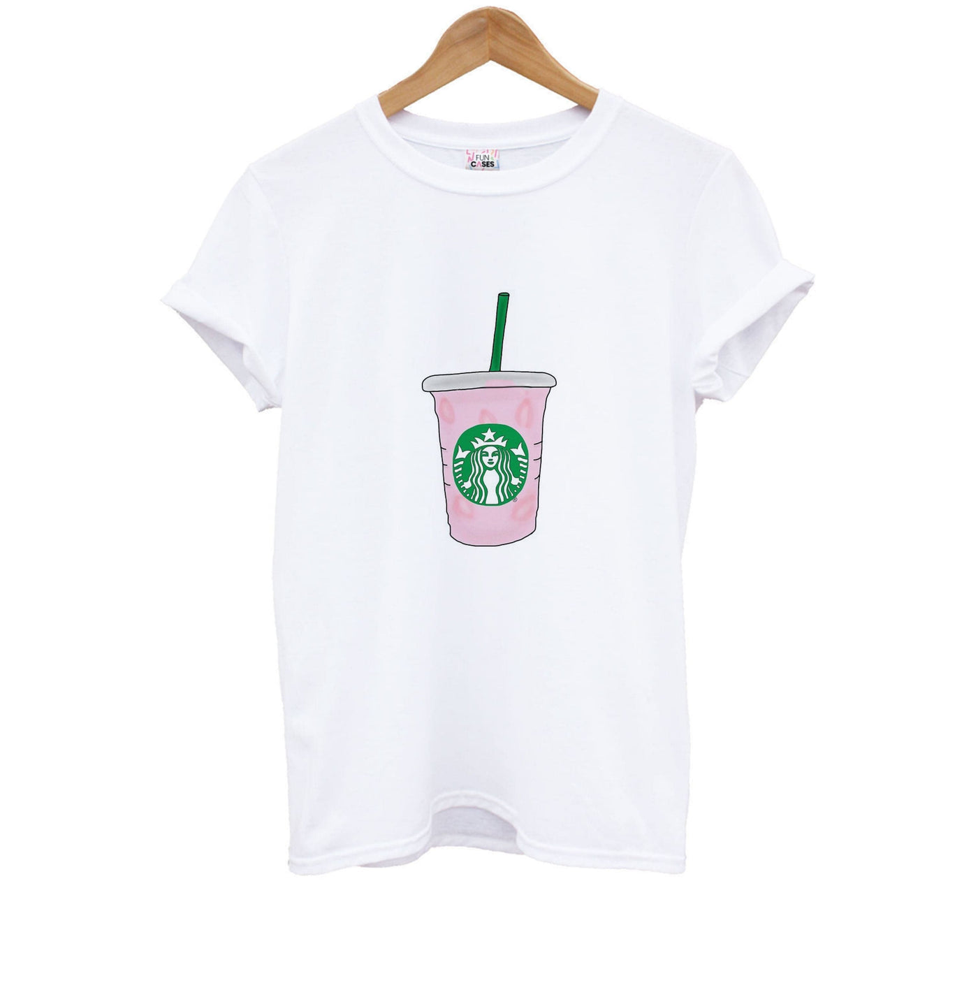 Starbuck Pinkity Drinkity - James Charles Kids T-Shirt