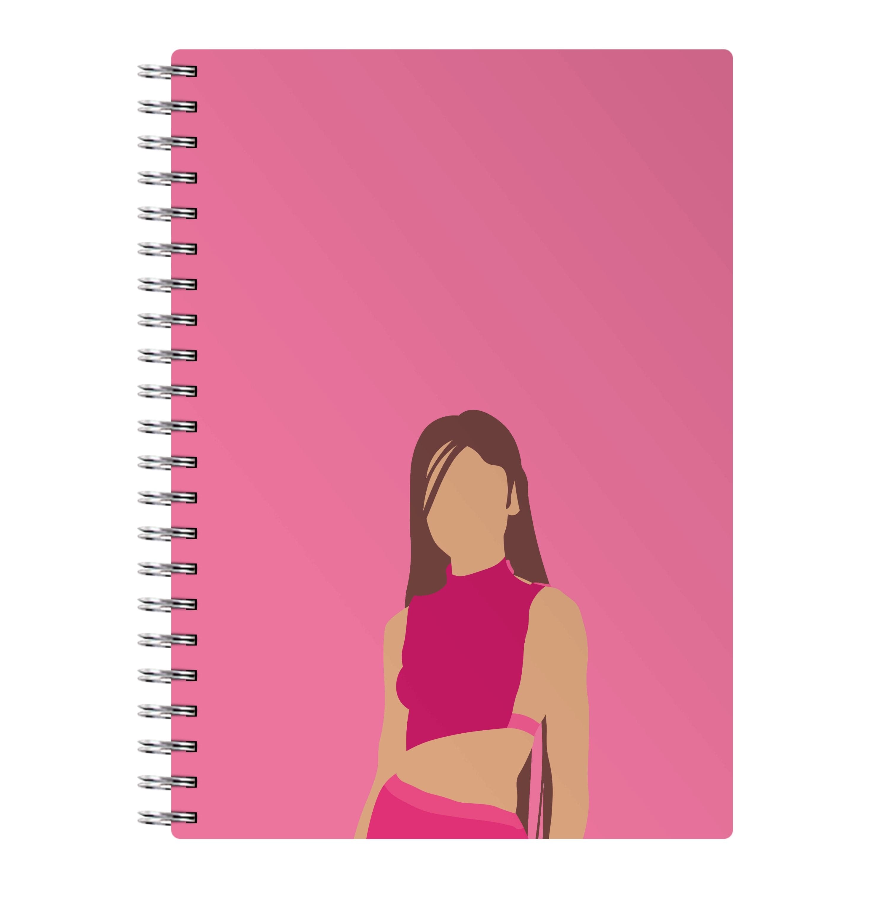 Crop Top - Zendaya Notebook