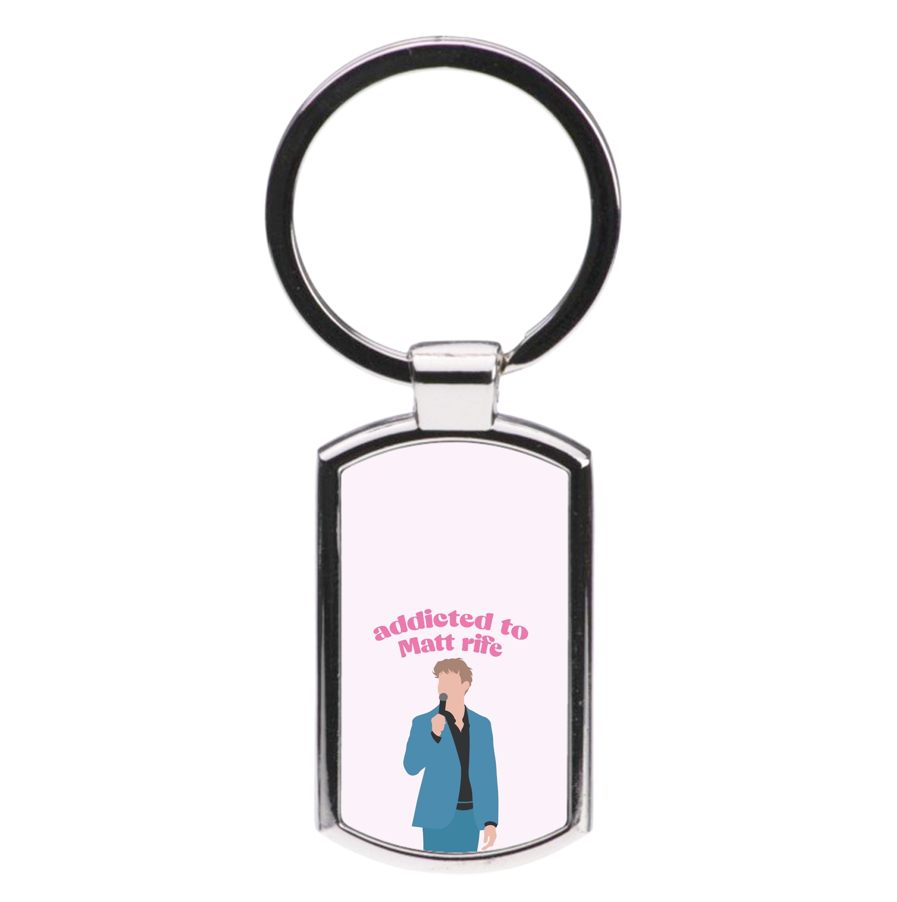 Addicted To Matt Luxury Keyring