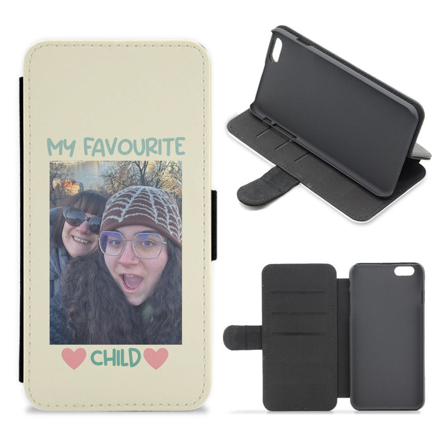 My Favourite Child - Personalised Mother's Day Flip / Wallet Phone Case