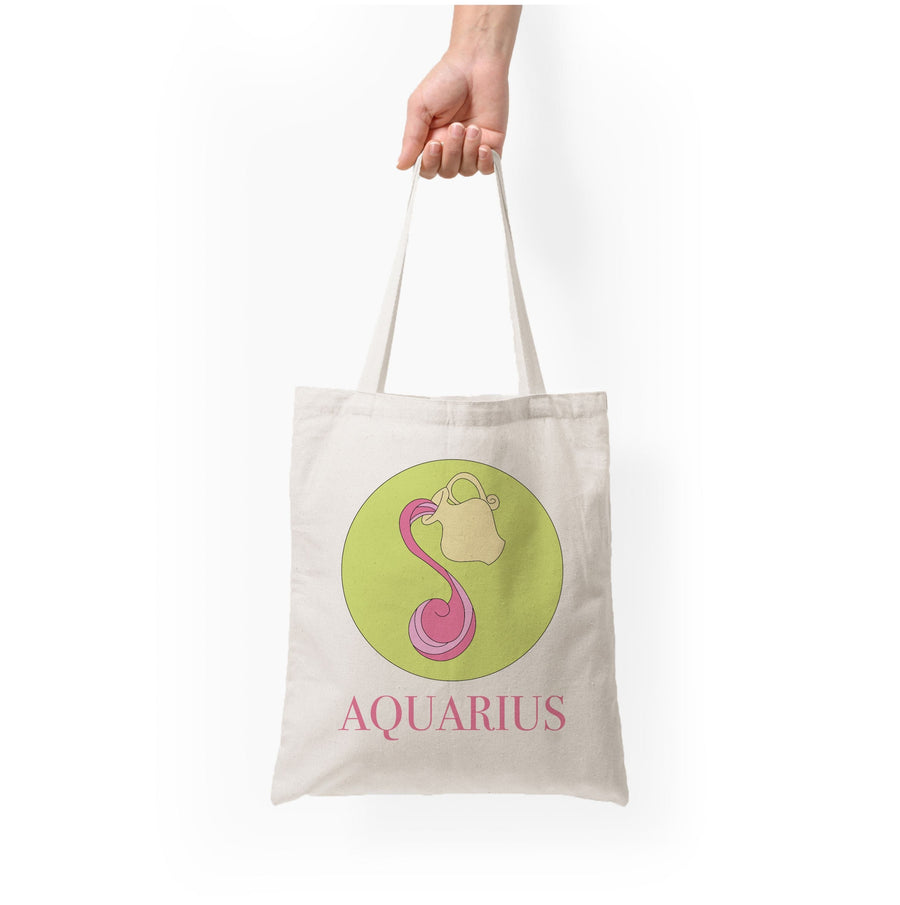 Aquarius - Tarot Cards Tote Bag