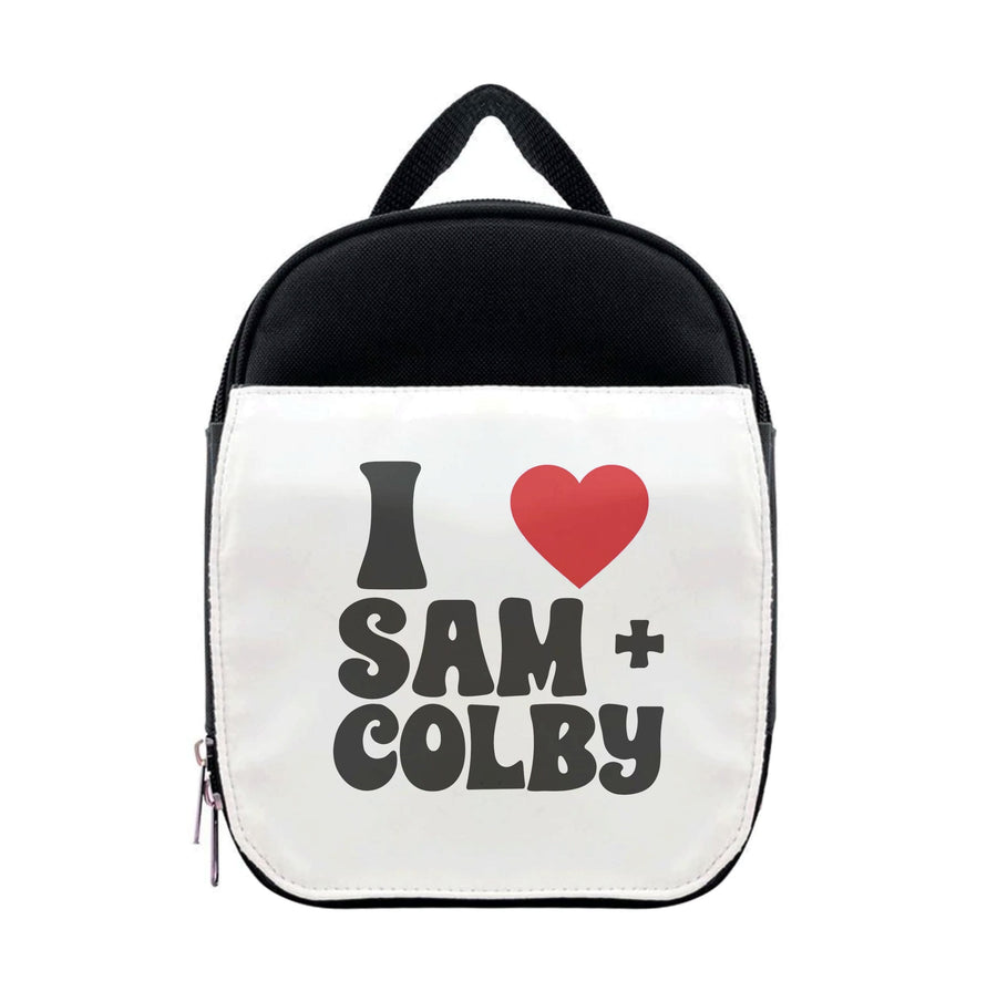 I Love Sam And Colby Lunchbox