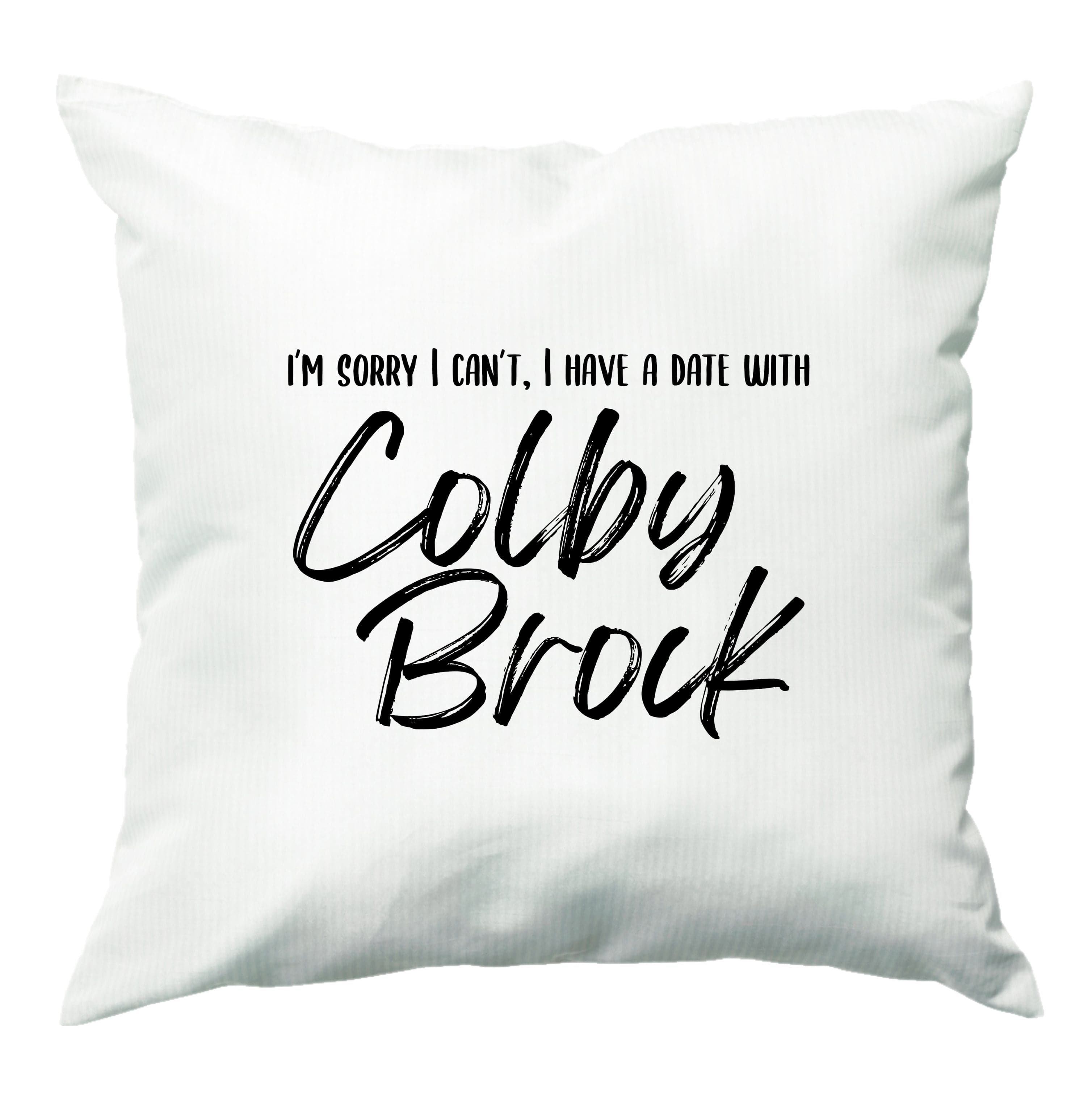 Date With Colby - S & C Cushion