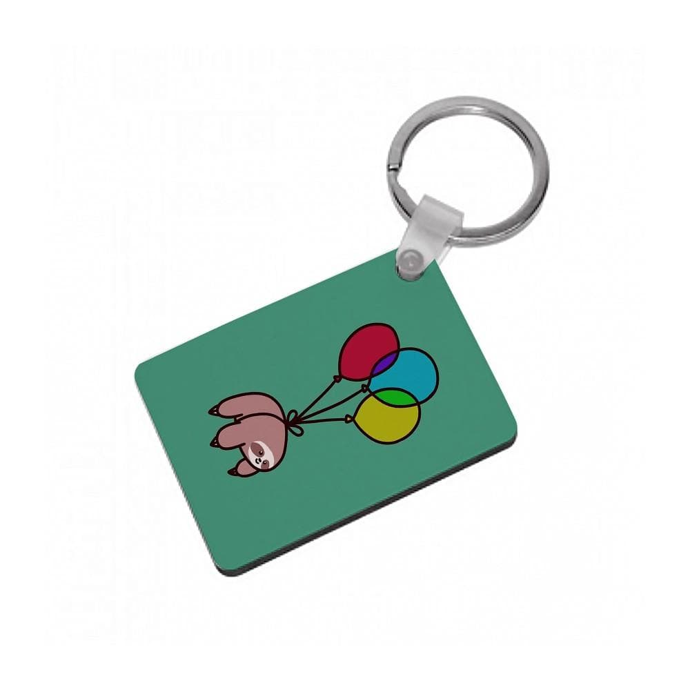 Balloon Sloth Keyring - Fun Cases