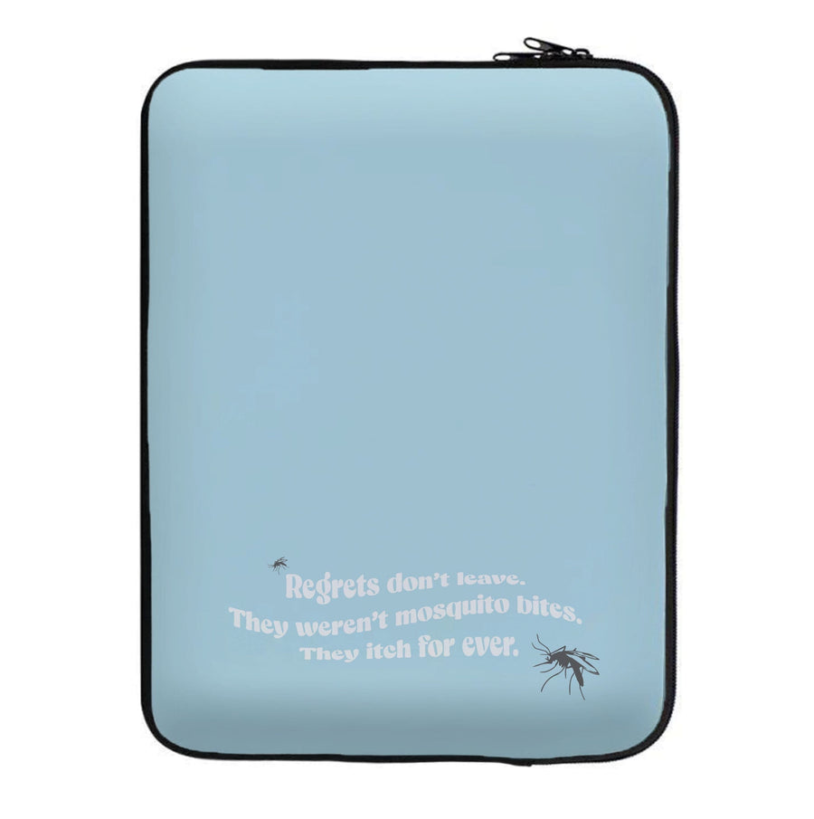 Regrets Don't Leave - The Midnight Libary Laptop Sleeve