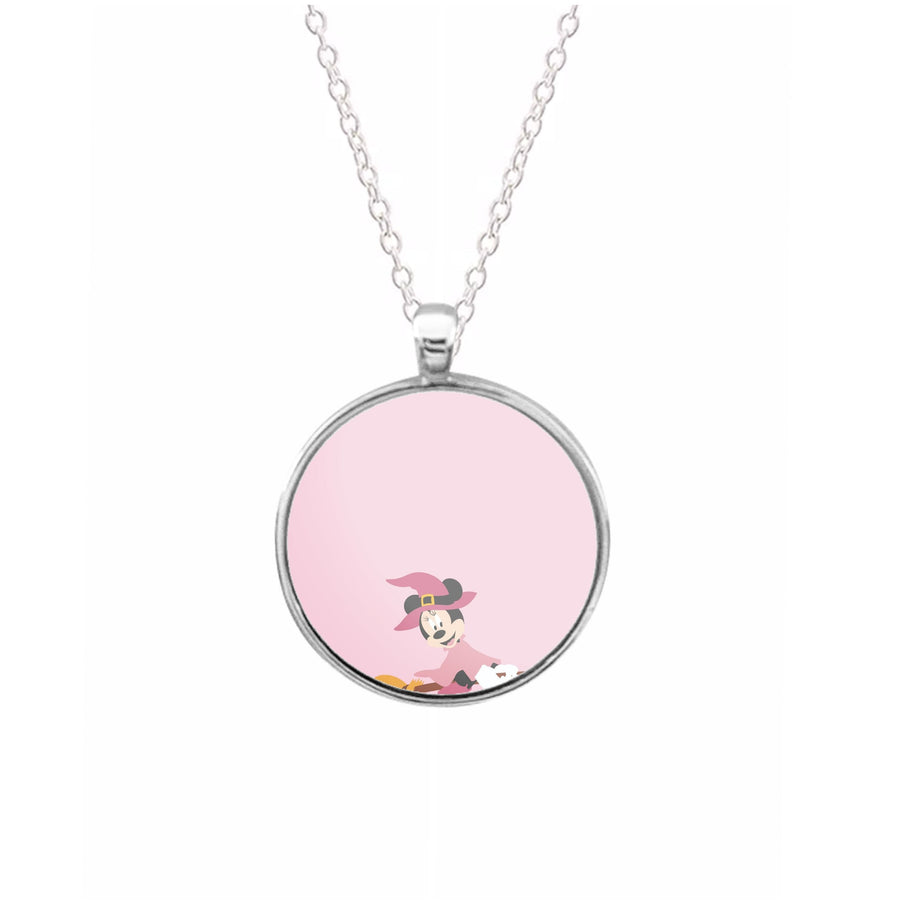 Witch Minnie Mouse - Disney Halloween Necklace