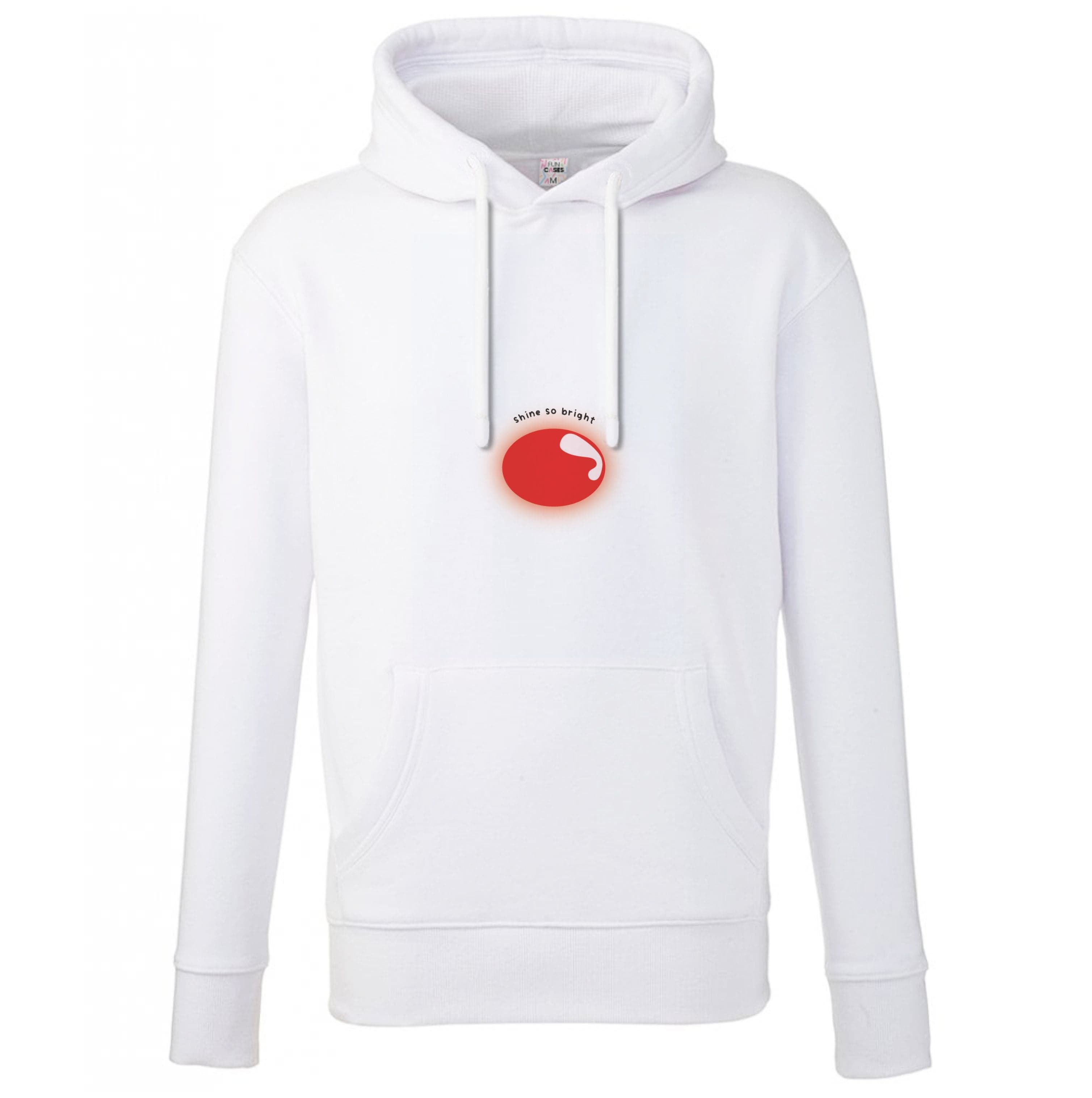 Rudolph's Nose Shine So Bright - Christmas Hoodie