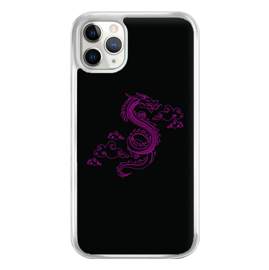 Pink - Dragon Patterns Phone Case