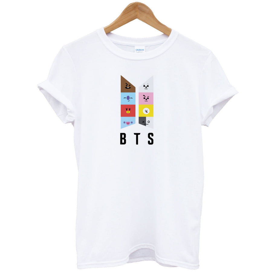 BT21 BTS Logo T-Shirt