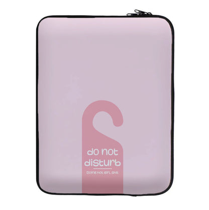 Do Not Disturb - Summer Quotes Laptop Sleeve