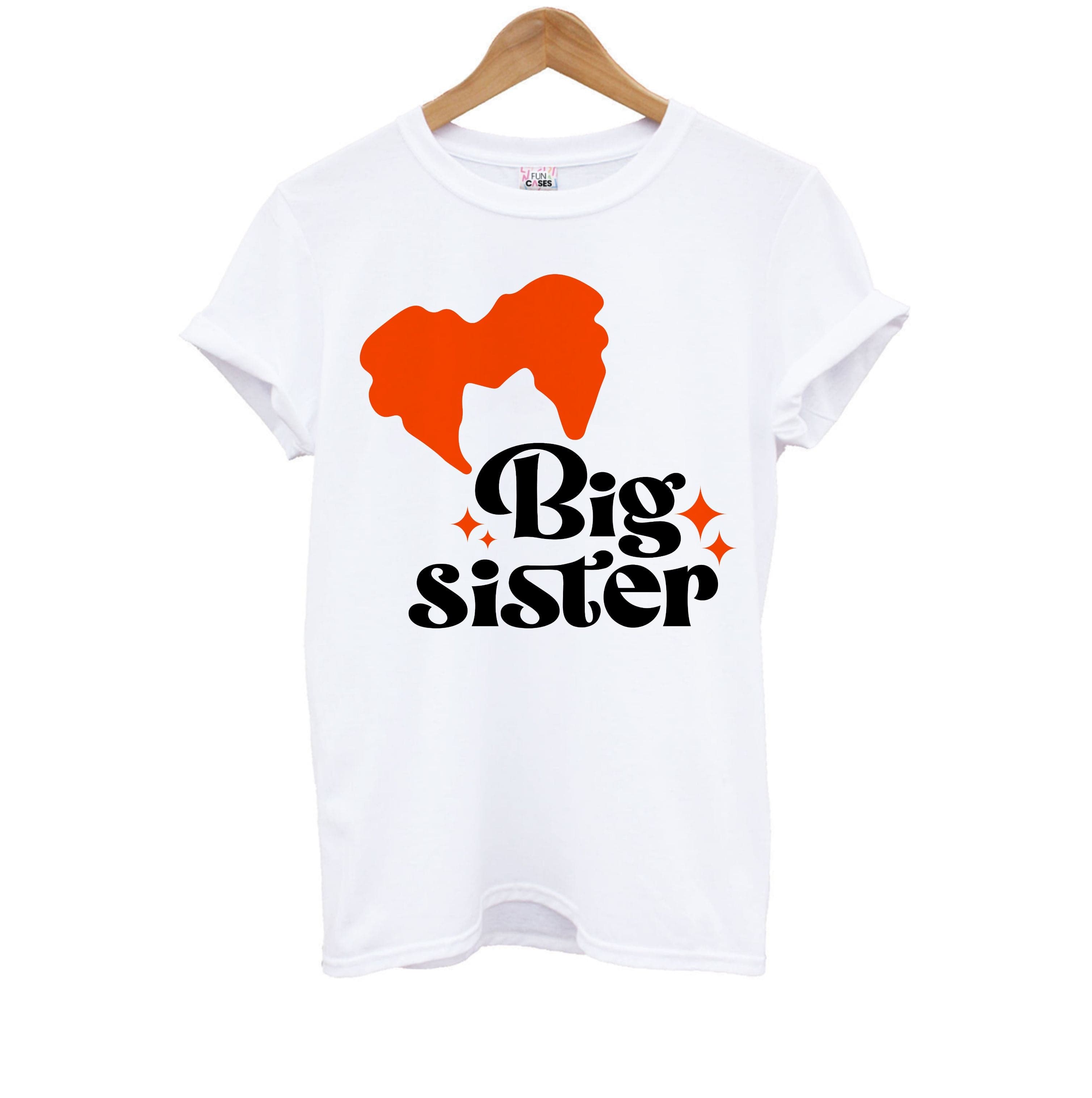 Big Sister - Hocus Halloween Kids T-Shirt