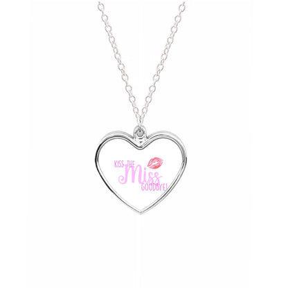 Kiss The Miss Goodbye - Bridal Necklace