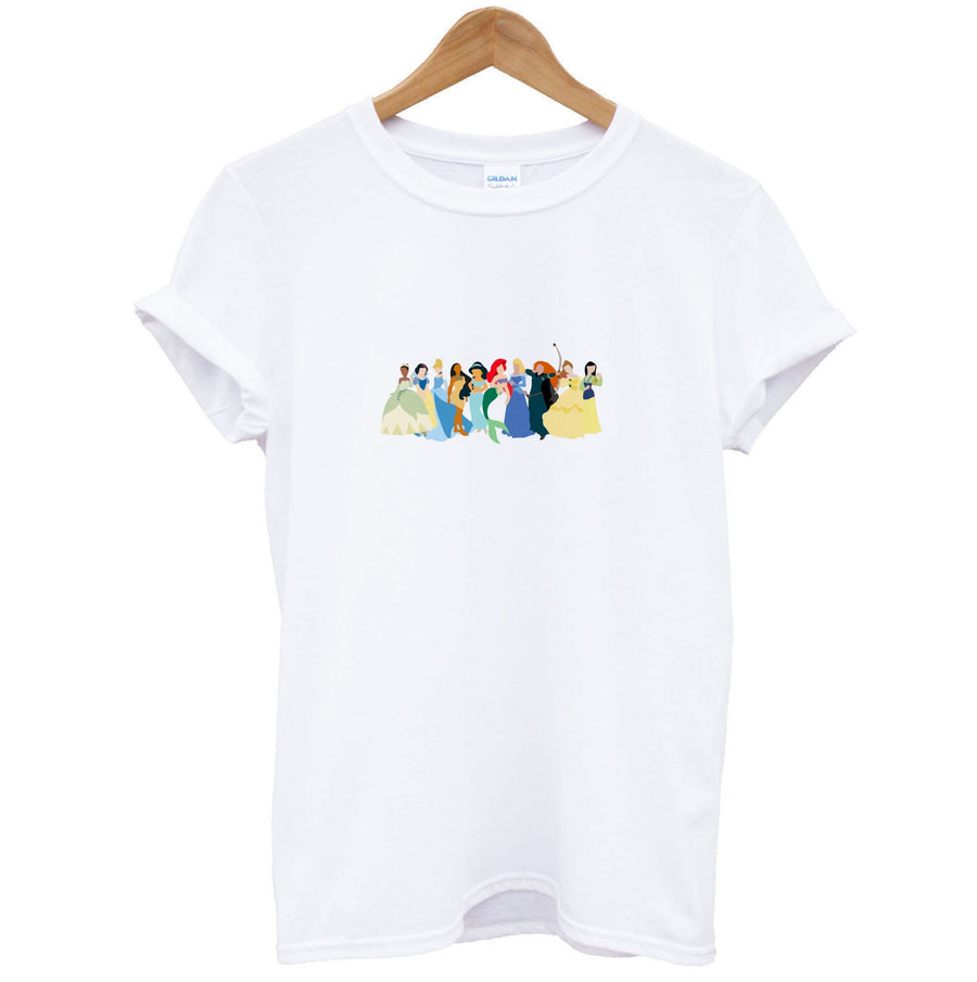 Disney Princesses Cast T-Shirt