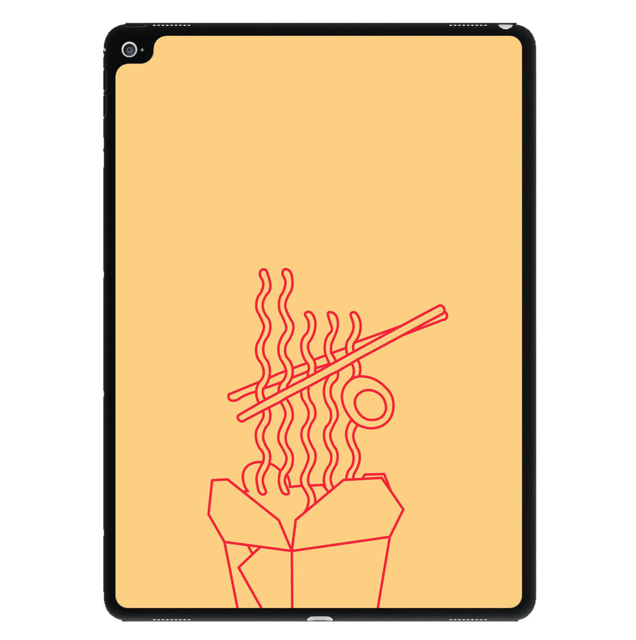 Noodels - Fast Food Patterns iPad Case