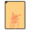 Fast Food Patterns iPad Cases