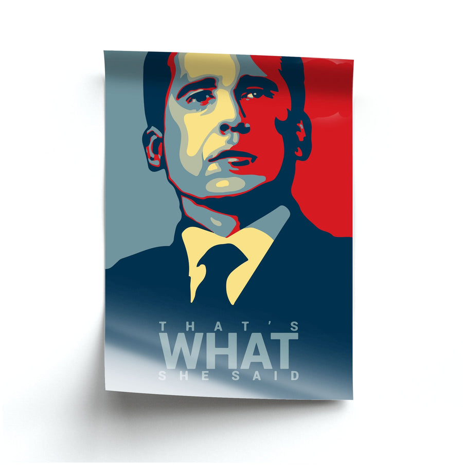 That's What She Said - The Office Poster