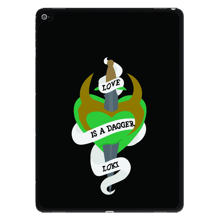 Love Is A Dagger - Loki iPad Case