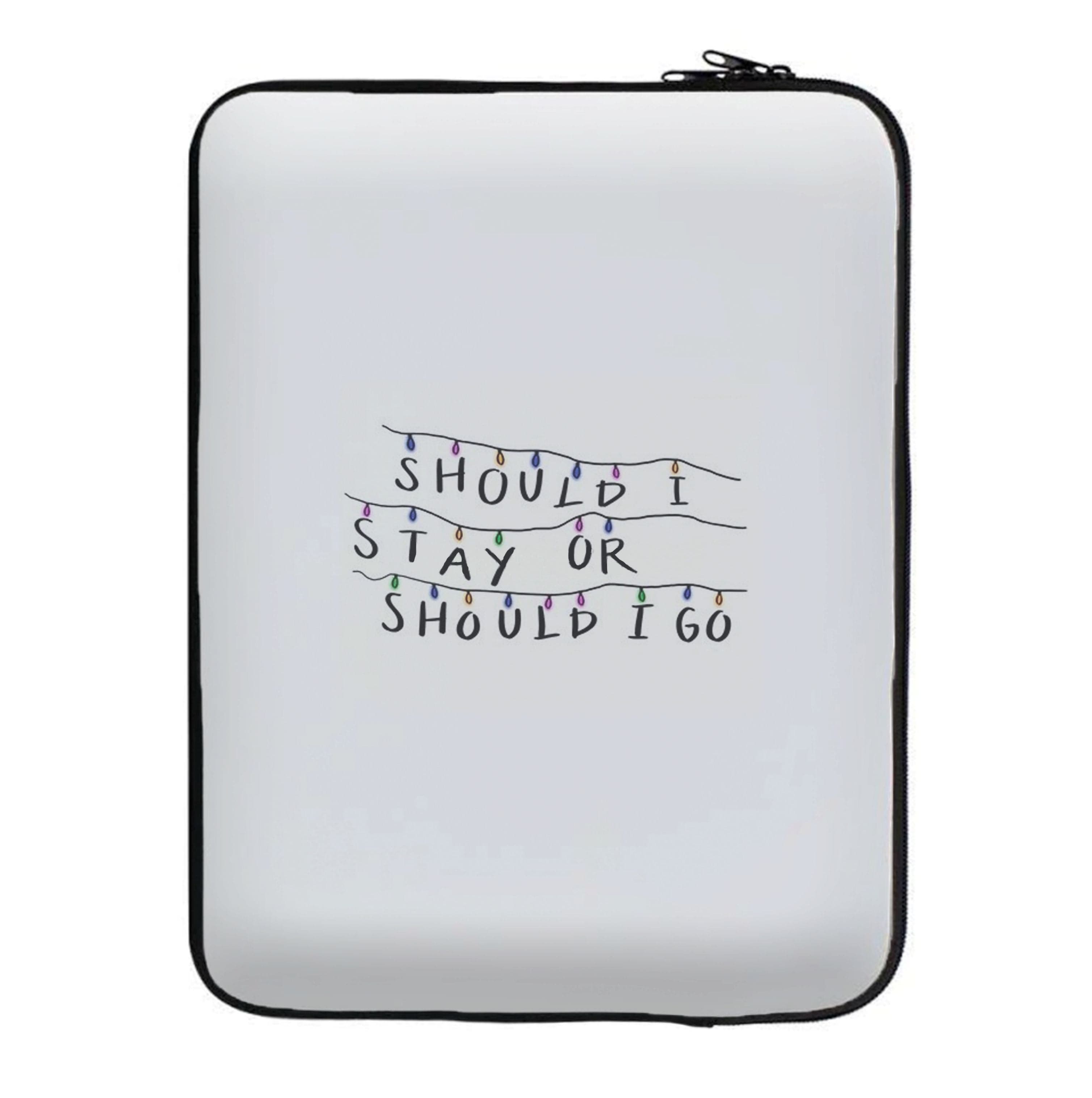 Should I Stay Or Should I Go Laptop Sleeve