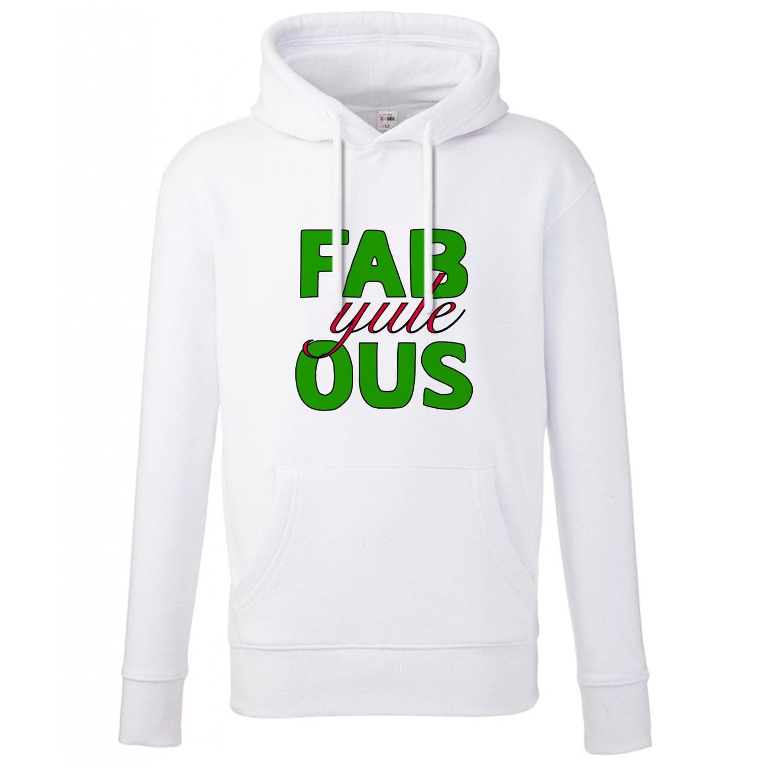 Fab-Yule-Ous Red - Christmas Puns Hoodie