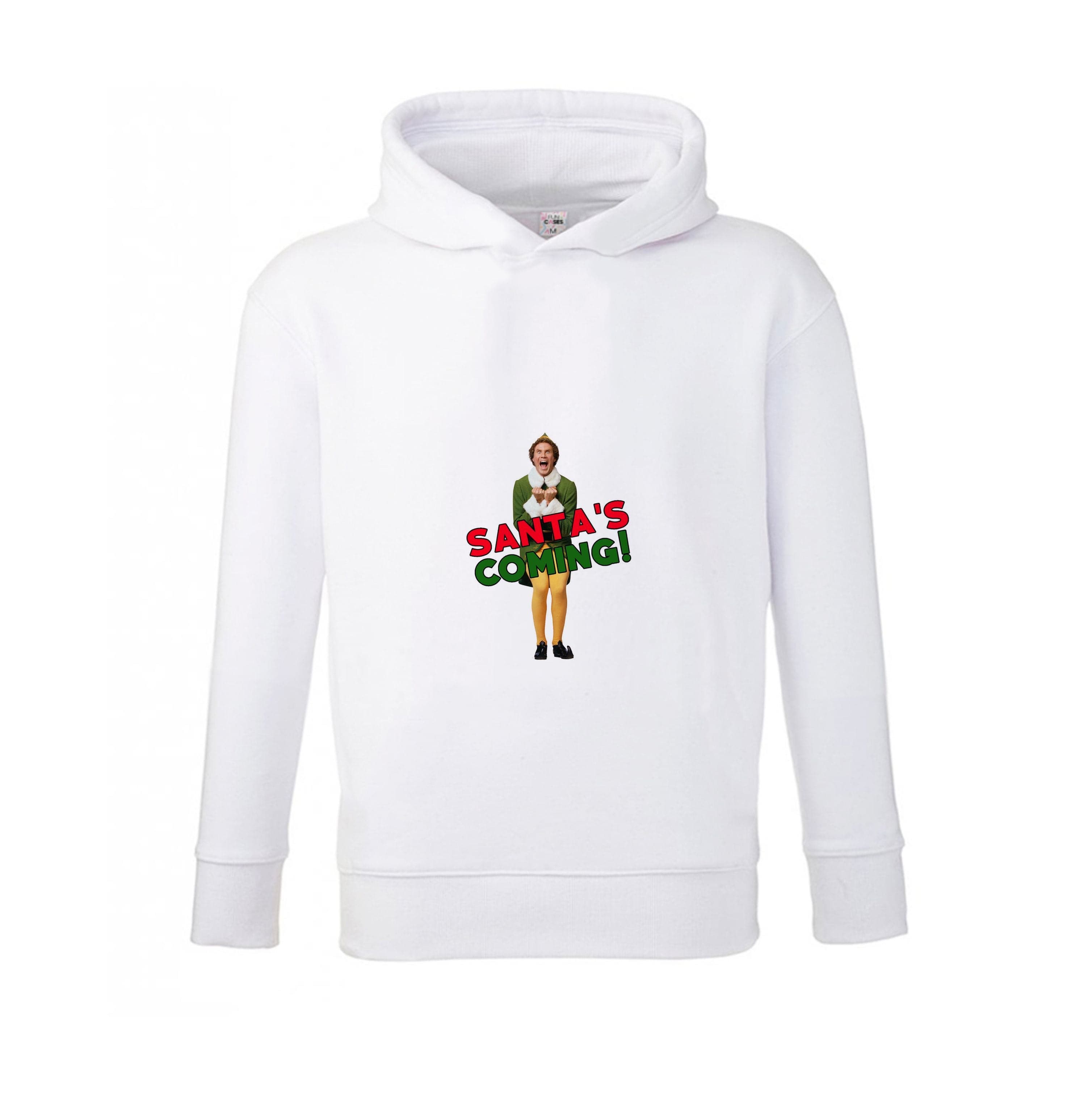 Buddy The Elf - Santa's Coming! Kids Hoodie