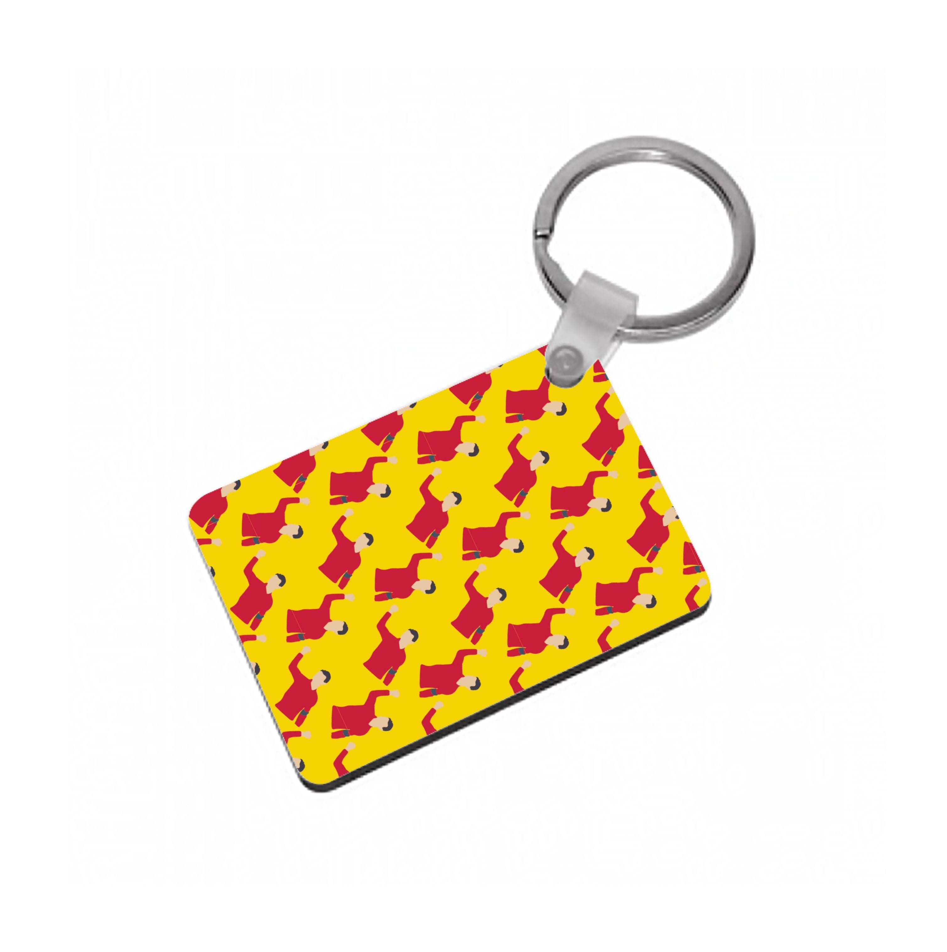 Pattern - Ronaldo Keyring