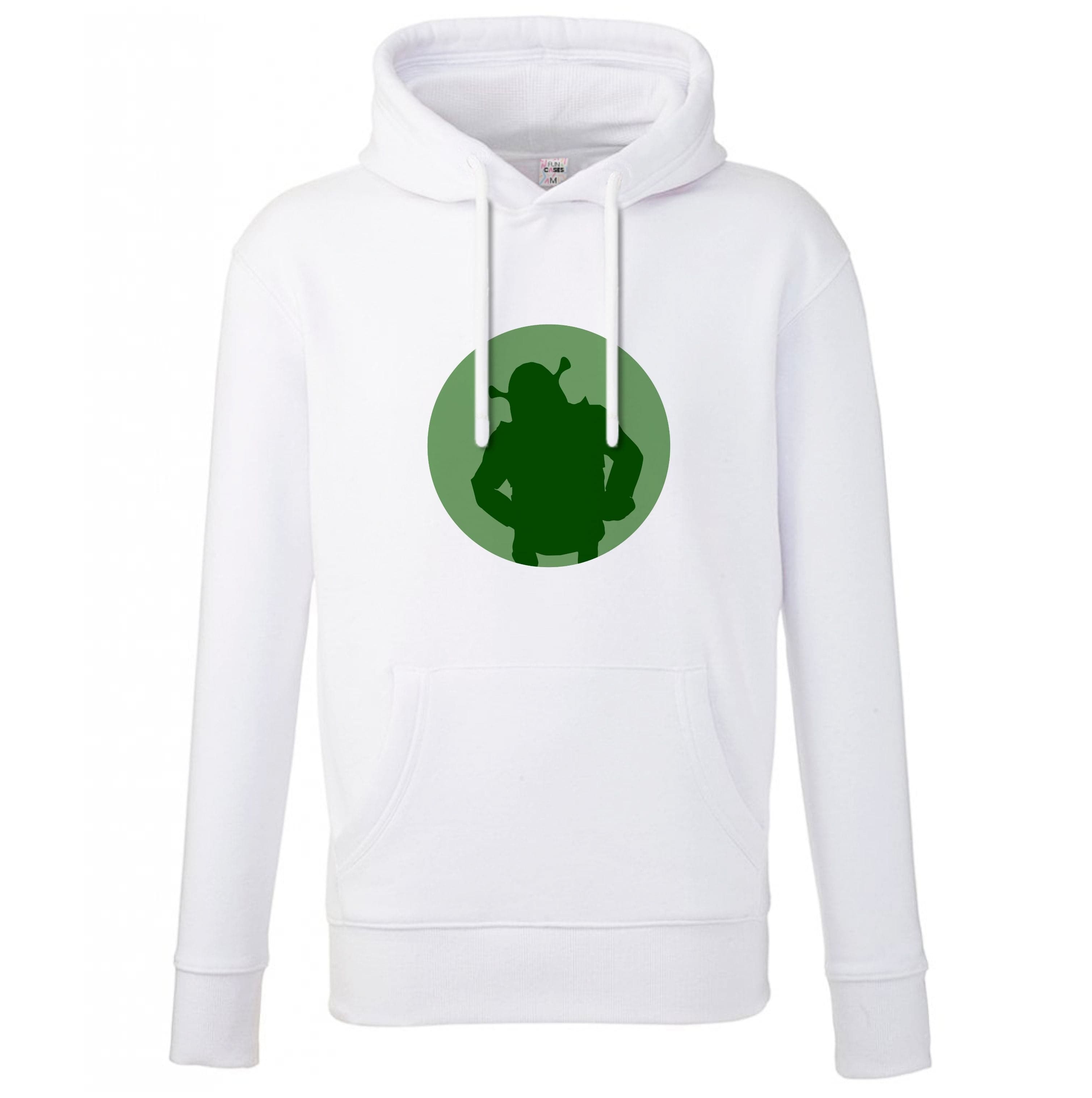 Green Ogre Outline Hoodie