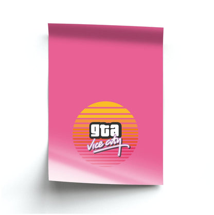 Vice City - Video Game Poster