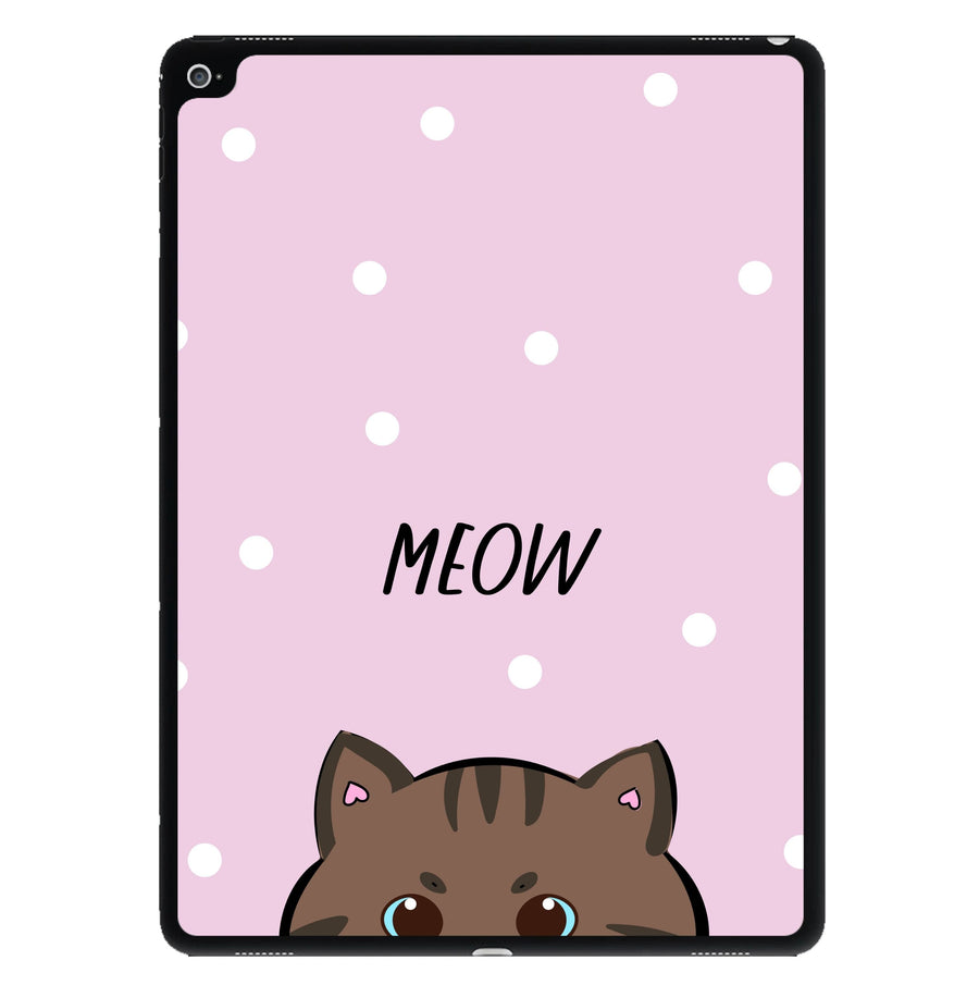 Meow Purple - Cats iPad Case