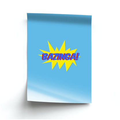 Bazinga! - TV Quotes Poster