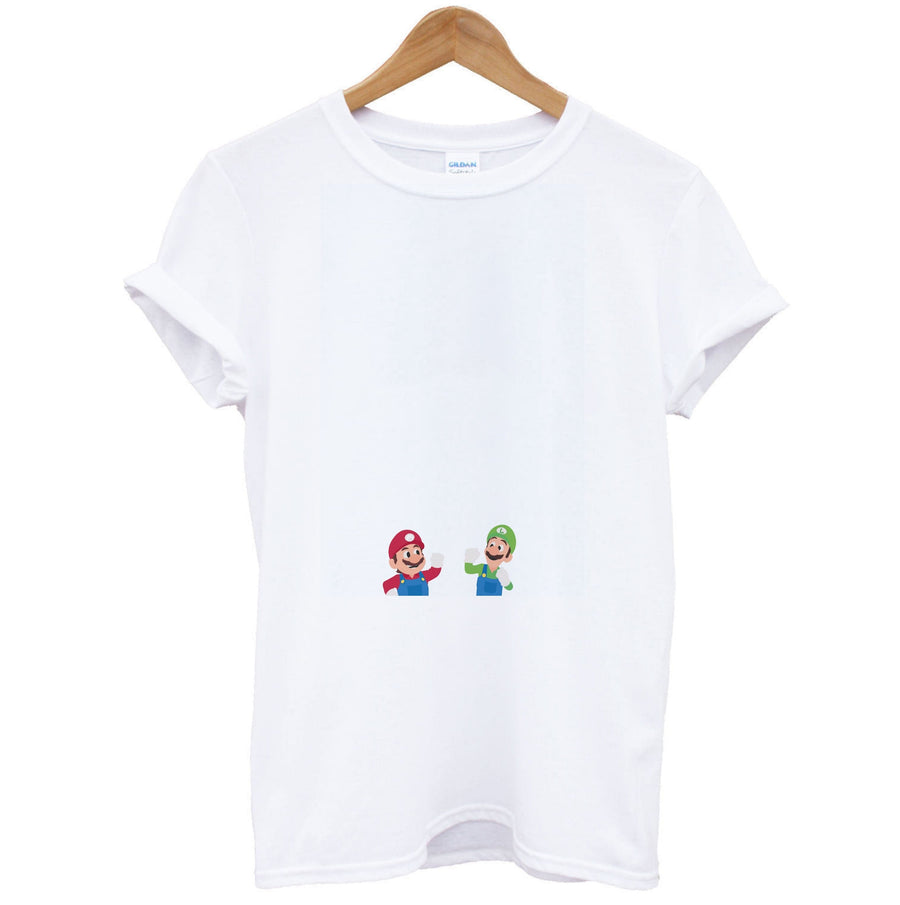 Mario And Luigi - The Super Mario Bros T-Shirt