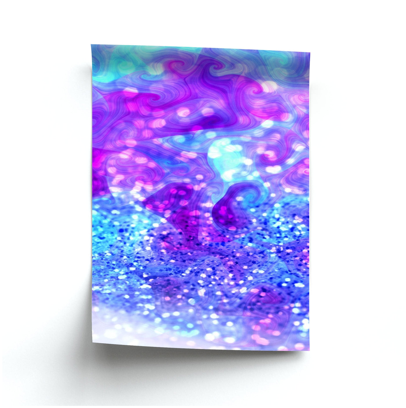 Glitter Swirl, Tumblr Stlye Poster