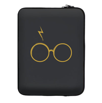 Glasses & Scar Laptop Sleeve