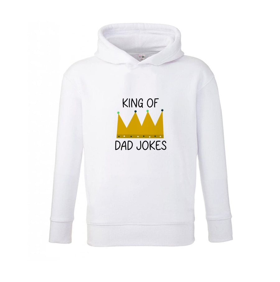King Of Dad Jokes - Fathers Day Kids Hoodie