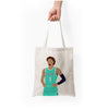 Everything but cases Tote Bags