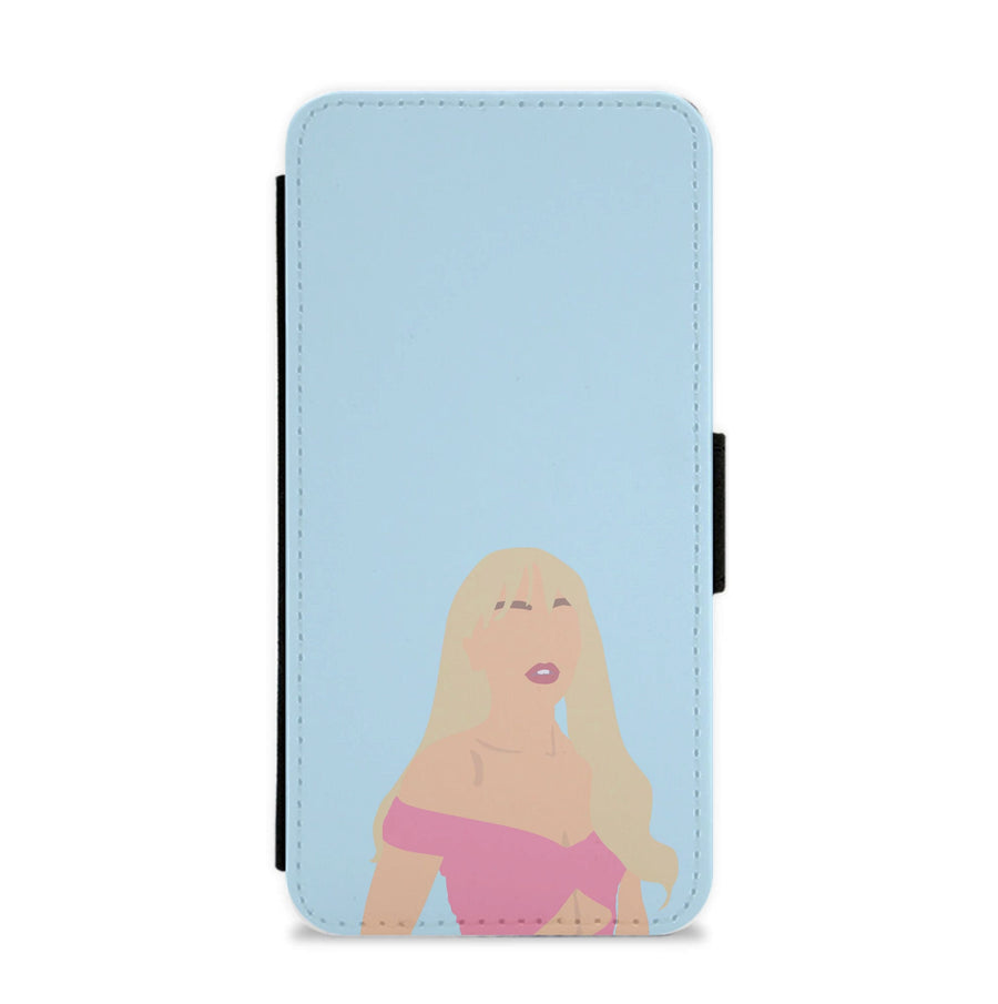 Pink Dress - Sabrina Carpenter Flip / Wallet Phone Case