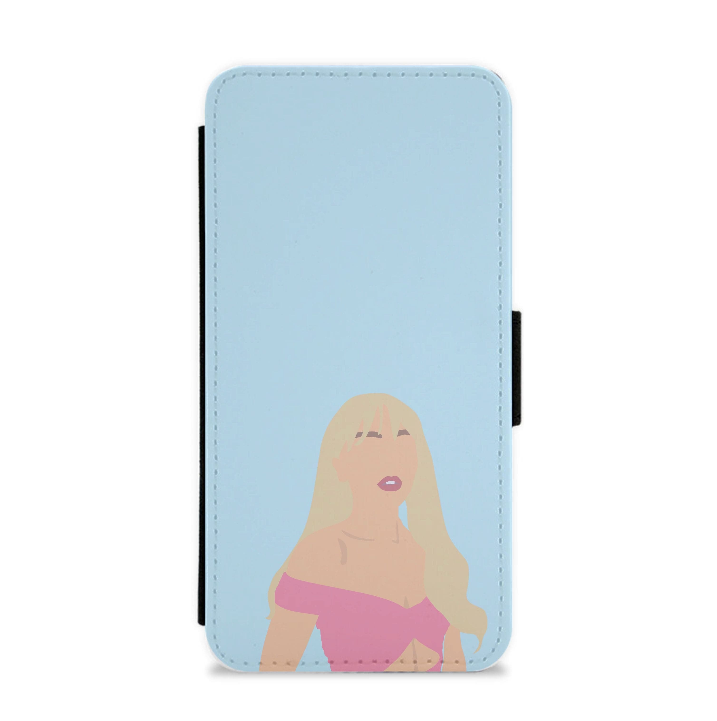 Pink Dress Flip / Wallet Phone Case