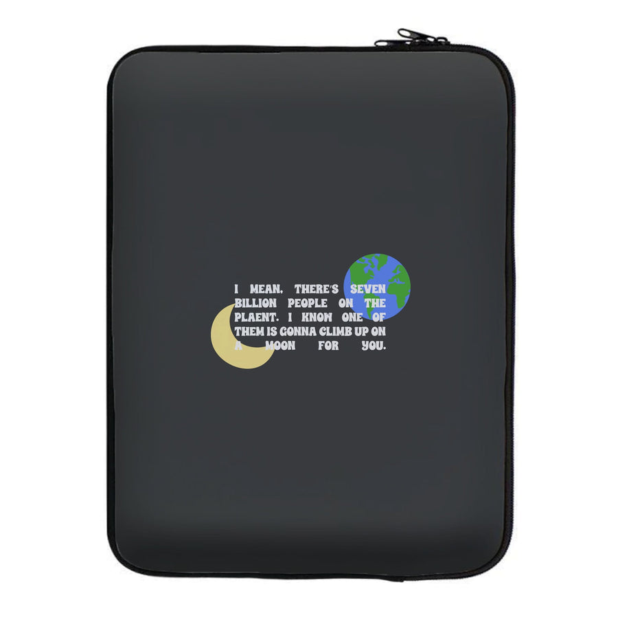 Climb Up On A Moon For You - Sex Education Laptop Sleeve